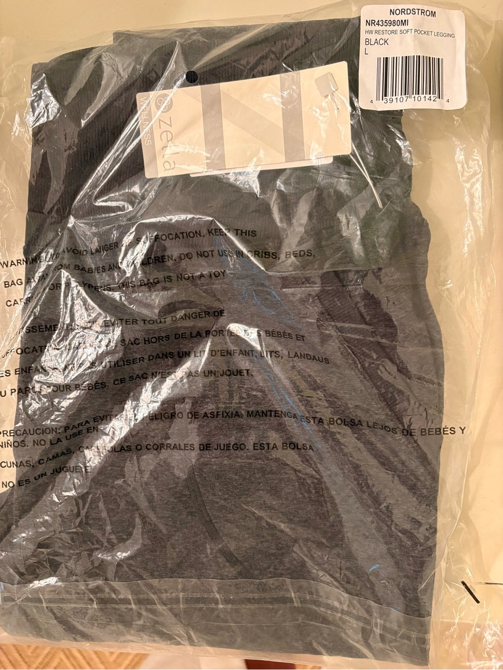 Zella Restore HW Soft Pocket Leggings - Black